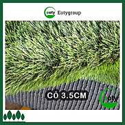 Thảm cỏ nhân tạo 3.5cm 1m2 Eotygroup - Thảm cỏ nhân tạo trang trí sân vườn
