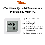 Thiết bị đo nhiệt độ và độ ẩm Xiaomi - hàng chính hãng