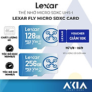 Thẻ nhớ micro SDXC 64GB 128GB 256GB Lexar FLY, chuyên dụng cho Flycam