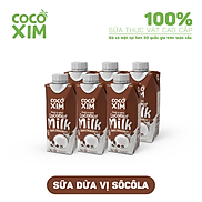 Combo 6 Hộp Sữa Dừa Cocoxim Socola 330ml hộp