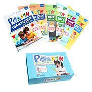 Combo Bộ sách POMath Toán tư duy cho trẻ em 4 đến 6 tuổi