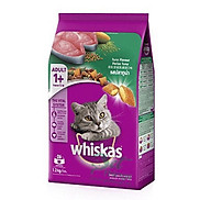 Thức ăn hạt cho mèo lớn whiskas 1.2kg