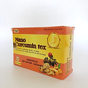 Viên uống nghệ bảo vệ dạ dày NANO CURCUMIN TEX Hộp 30 VNA MỀM  - Rostex-