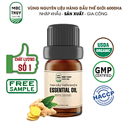 Tinh Dầu Gừng Nguyên Chất Hữu Cơ MỘC THỦY 100ML - Ginger Essential Oil