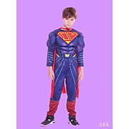 Bộ đồ siêu nhân cơ bắp cosplay anh hùng bóng đêm