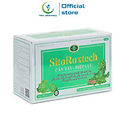 Cốm SitoRoxtech Cần tây Diệp lục, cao khô quả bứa, trà xanh - Hộp 30 gói
