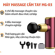Máy Massage Cầm Tay Mini MG-03, Máy Massage Đa Năng Thư Dãn Giảm Đau Nhức