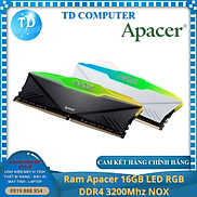 Ram Apacer 16GB LED RGB DDR4 3200Mhz NOX