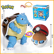 Mô hình bóng POKEMON đồ chơi Pinkachu huyền thoại mini bằng nhựa ABS