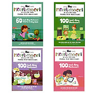Combo 100 Hoạt Động Montessori Bộ 3 Cuốn + 60 Hoạt Động Montessori Giúp