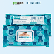 Khăn giấy ướt vệ sinh cơ thể NursingWipes gói 12 khăn size lớn 30x20cm