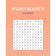 250 Puzzles - Word Search - Pastel Orange