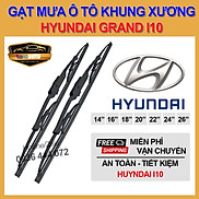 Cần gạt nước mưa trước Hyundai i10 thanh gạt mưa khung xương sắt chổi gạt