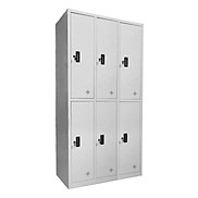 Tủ sắt 6 ngăn treo đồ, Tủ tài liệu, tủ sắt , tủ locker, tủ để hồ sơ