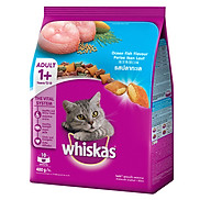Đồ Ăn Cho Mèo Lớn Whiskas Vị Cá Biển Túi 480g