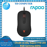 Chuột có dây Rapoo V16 LED RGB Gaming ĐEN - Hàng chính hãng Nam Thành phân