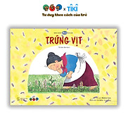 Sách Ehon Phát triển tư duy cho bé 3 6 tuổi - Trứng vịt Tranh truyện ehon