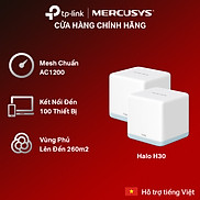 Bộ Phát Wifi Mesh Mercusys Halo H30 Chuẩn AC Tốc Độ 1200Mbps