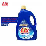Nước giặt Lix Matic hương nước hoa 3.6Kg NGM39