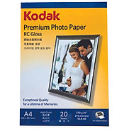 Giấy in ảnh Kodak RC A4 chính hãng - Định lượng 270gsm