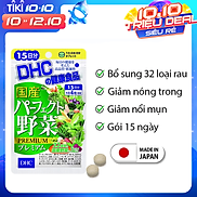 Viên uống rau củ DHC Nhật Bản bổ sung chất xơ