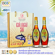 OCOP Nước Mắm Truyền Thống Cát Hải - Quang Hải, loại Cá Ngừ 56oN, chai