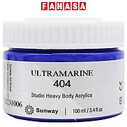 Tuýp Màu Vẽ Acrylic 100 ml - Sunway No.404 - Ultramarine
