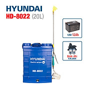 Bình xịt điện HYUNDAI HD-8022 20L, 12AH, bơm đôi