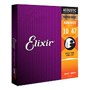 Dây Đàn Guitar Acoustic Elixir 16047 Cỡ 10