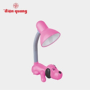 Đèn bàn Điện Quang ĐQ DKL06 BW kiểu con chó, hồng, bóng warmwhite