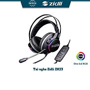 Tai nghe Gaming cao cấp ZIDLI ZH23 Mic 360 Ánh sáng Real RGB