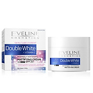 Kem dưỡng ngày đêm trắng da gấp đôi tinh chất vitamin C Eveline Skin Care