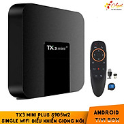 TX3 mini + có điều khiển giọng nói tiếng việt 2G Ram 16G Rom S905w2 single
