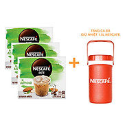 Tặng Ca Đá Giữ Nhiệt 1.5L Nescafe Combo 3 Hộp Cà phê hòa tan NESCAFÉ Latte