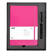 Gift Set Lamy Notebook A5 Softcover Pink+ Lamy Safari Shiny Black