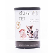 Pate Hỗn Hợp Gà King s Pet lon 380g thức ăn cho chó mèo