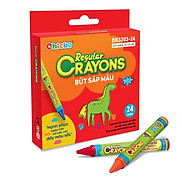 Bút Sáp Màu Duka Regular Crayons 24 Màu DK 3303-24
