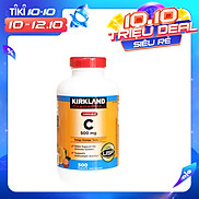 Tăng Sức Đề Kháng Vitamin C Kirkland Signature Chewable 500mg Của Mỹ