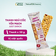 Thanh Năng lượng Ngũ cốc yến mạch Just Snack vị Nam Việt Quất 30g thanh