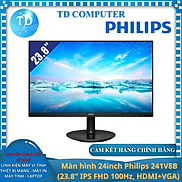 Màn hình máy tính 24inch Philips 241V8B 23.8 IPS FHD 100Hz, HDMI+VGA -