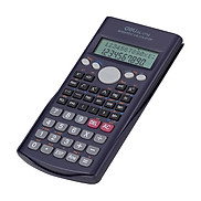 Máy tính kỹ thuật Deli 1710 Scientific Calculator 10+2 Digits Giao màu