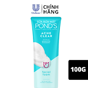 Sữa Rửa Mặt Ngừa Mụn Pond s Acne Clear 100g