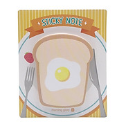 Giấy Note Morning Glory Dessert 80072 - Bánh Mì Trứng