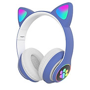 Tai nghe mèo bluetooth phát sáng STN28