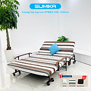 Giường xếp gọn cao cấp SUMIKA 339C, chiều rộng 120cm, khung thép