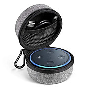 UGREEN 50905 Grey Echo Dot Speaker Case - USB Cable Wall Charger Box LP155