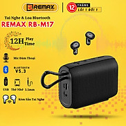 Loa bluetooth mini Remax RB M17 Loa nghe nhạc không dây kèm tai nghe