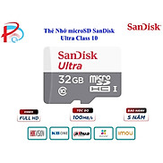 Thẻ Nhớ Micro SDHC SanDisk UHS-1 32G-64G-128GB Class 10 - Hàng Chính Hãng