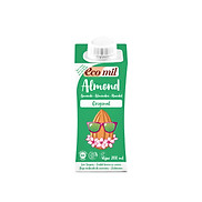 Sữa Hạt Hạnh Nhân Nguyên Chất Hữu Cơ Ecomil 200ml