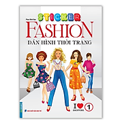 Sách - Sticker Fashion Dán hình thời trang tập 1
